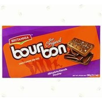 Britannia The Original Bourbon Chocolate Flavoured Cream Biscuits 390g