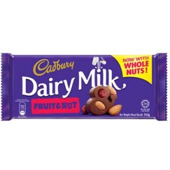 Cadbury Dairy Milk Fruit And Nut 160g