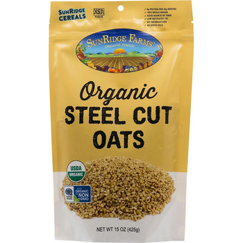 SunRidge Farms Organic Steel Cut 425g