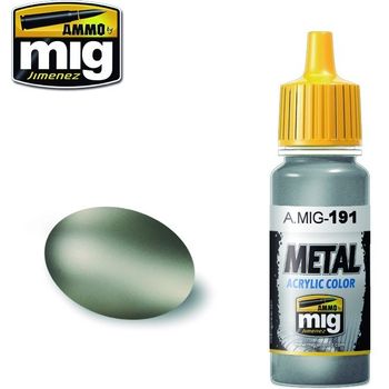 AMMO by Mig Jimenez Metal Acrylics 191 Steel 17ml