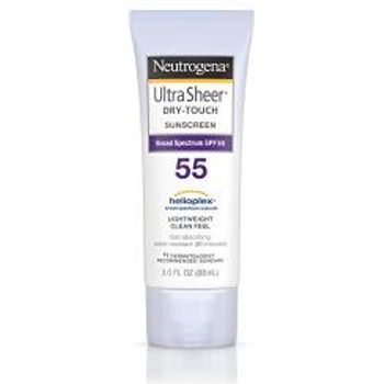 Neutrogena Ultra Sheer Drytouch Sunscreen Broad Spectrum SPF 55 88ml
