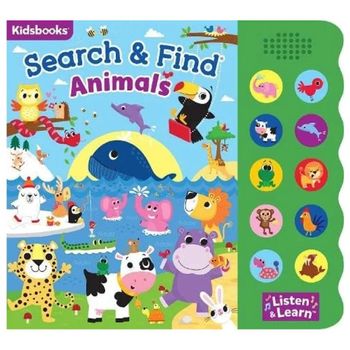 North Parade Publishing Kidsbooks Search And Find Animals