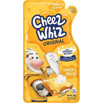 Kraft Cheez Whiz Easy Squeeze Original 200g