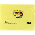 3M Post-it Notes 657 3"x 4" Canary Yellow