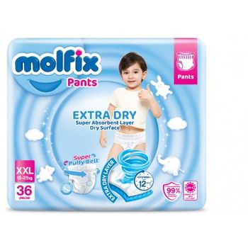 Molfix Extra Dry Pants XXL 36pcs