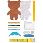 Avenir Sewing My Animal Friend Snowboarding Bear