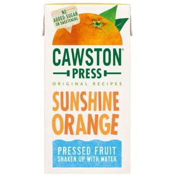 Cawston Press Orange Fruit Water 200ml