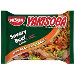 Nissin Yakisoba Savory Beef Instant Pancit 59g