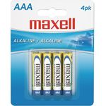Maxell AAA Battery 4 Pack