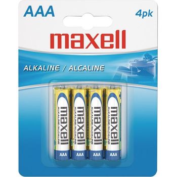 Maxell AAA Battery 4 Pack