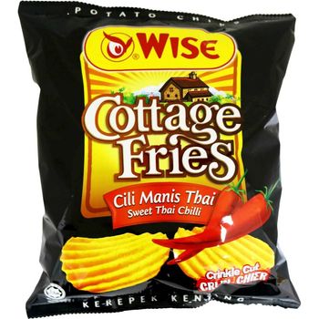 Wise Cottage Fries Sweet Thai Chilli Potato Chips 65g