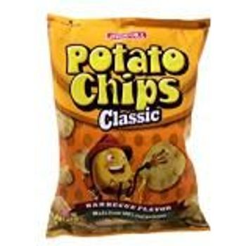 Jack N Jill Potato Chips Classic Babecue Flavor Pack Of Ten 2.12oz A Pack