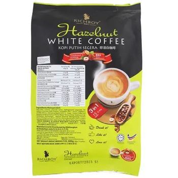 Richboy 3 In 1 Hazelnut White Coffee 15pcs 40g