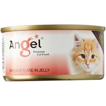 Angel Cat Canned Food Skipjack Flake In Jelly 80g