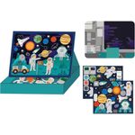 Petit Collage Magnetic Play Scene Outer Space