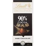 Lindt Excellence Cocoa Dark Chocolate Bar