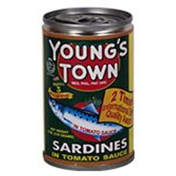 Young's Town Sardine Red 155g