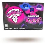 Warheads Galactic Mix Cubes Sour Chewy Candy 3 flavours 99g