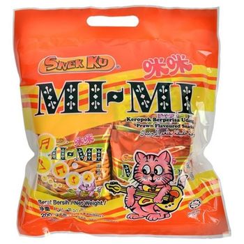 Snek Ku Mimi Prawn Flavour Snack 200g