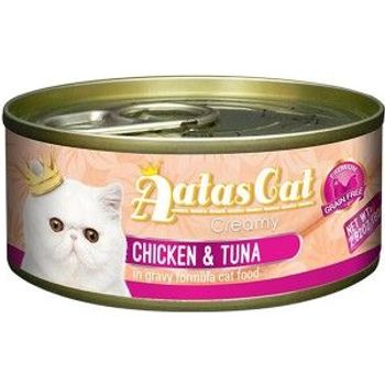 Aatas Cat Canned Food Creamy Chicken And Tuna 80g