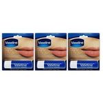 Vaseline Lip Therapy Original Lip Balm With Petroleum Jelly For Providing Your Lips With Ultimate Hydration And Essential Moisture To Treat Chapped Dry Peeling Or Cracked Lips 0.16oz 3 Pack