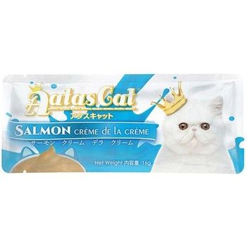 Aatas Cat Treat Salmon Crme De La Crme 16g