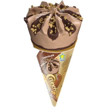 Cremo Crunchy Cone Classic Chocolate Ice Cream 70g