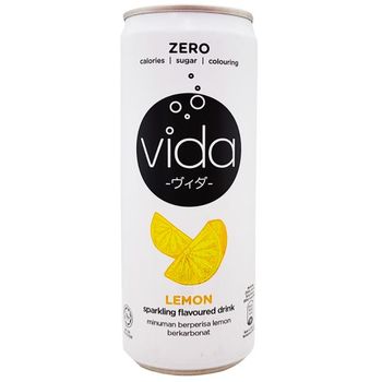 Vida Zero Lemon Sparkling Drink 325ml