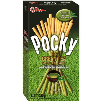 Glico Pocky Biscuit Sticks Green Tea Matcha