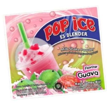 Pop Ice Milk Shake Powder Guava 23g