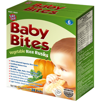 Want Want Baby Bites Vegetable 50g