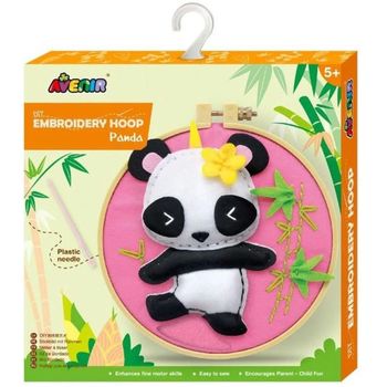 Avenir DIY Embroidery Hoop Panda
