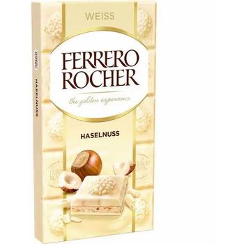 Ferrero Rocher Tafel Weiss 90g