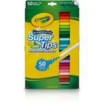 Crayola Supertips Washable Markers 50 Pack
