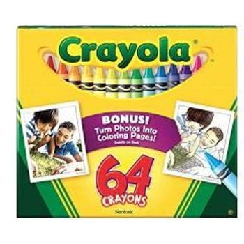 Crayola 64 Assorted Color Crayons
