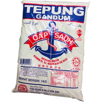 Tepung Gandum Cap Sauh Wheat Flour 1kg