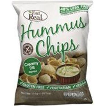 Eat Real Hummus Chips Creamy Dill 135g