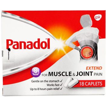 Panadol Extend For Muscle Joint Pain 18s