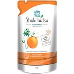 Shokubutsu Shower Foam Orange Zest Refill 850g