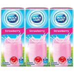 Dutch Lady Pure Farm Uht Flavoured Milk Strawberry