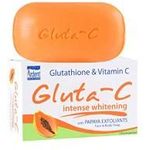 Gluta-C Skin Lightening Face Body Soap With Papaya Enzymes 135g