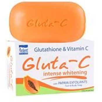 Gluta-C Skin Lightening Face Body Soap With Papaya Enzymes 135g