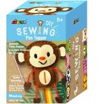 Avenir DIY Sewing Pen Topper Monkey