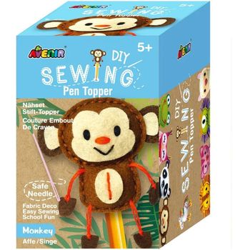 Avenir DIY Sewing Pen Topper Monkey