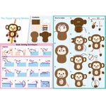 Avenir DIY Sewing Pen Topper Monkey