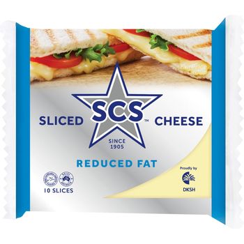 SCS High Calcium Sliced Cheese Reduced Fat 200g