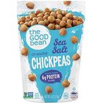 The Good Bean Chickpea Snacks Sea Salt Gluten And Nut 6 Ounce