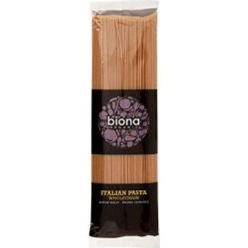 Biona Organic Wheat Pasta Wholegrain Spaghetti 500g