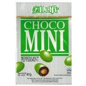 Delfi Choco Mini Candy 40g Peppermint Choco