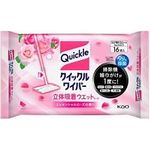 Kao Quickle Wiper 3D Adsorbing Wet Sheet, Essential Rose 359g